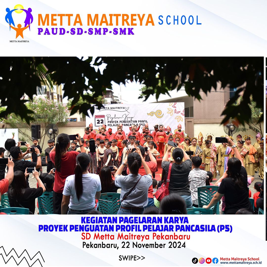 Kegiatan Pagelaran Karya Proyek Penguatan Profile Pancasila (P5) | SD Metta Maitreya